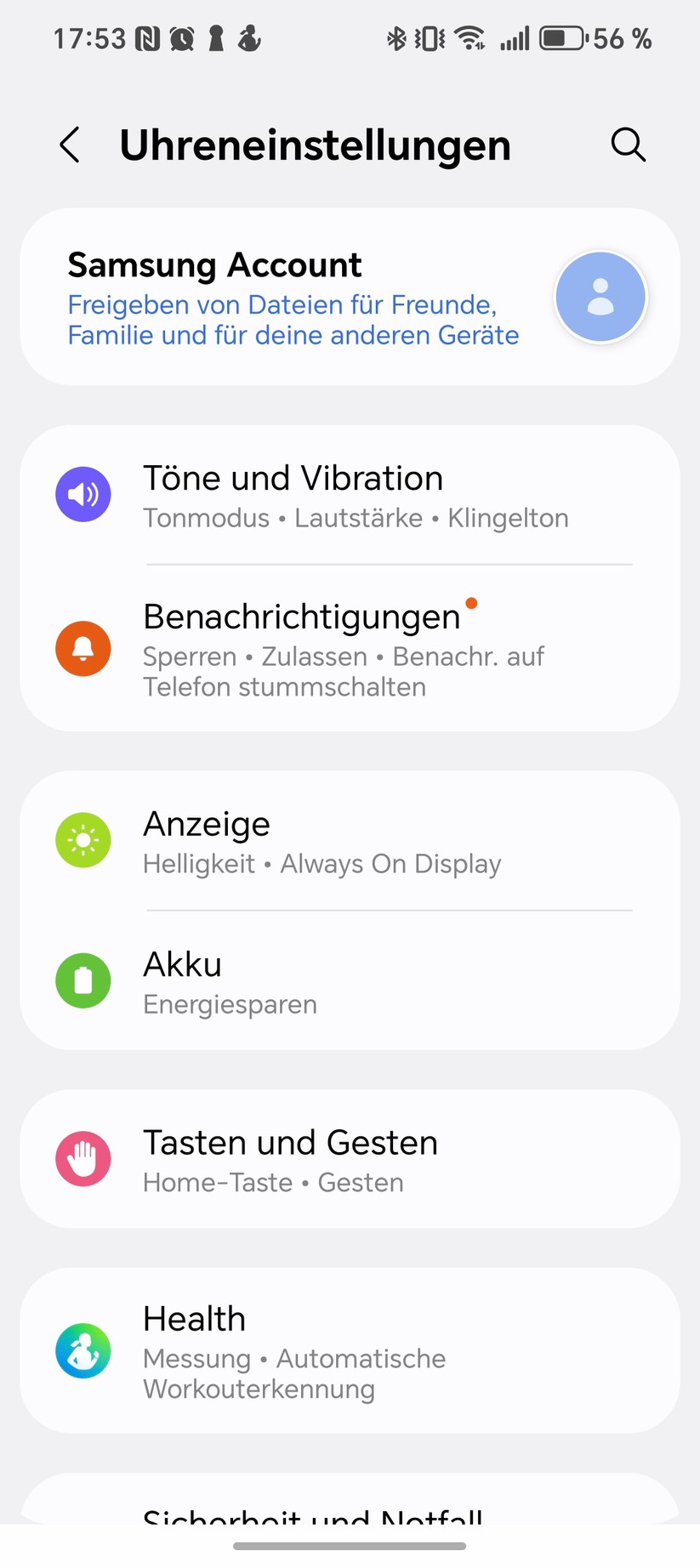 Samsung Galaxy Watch 8 Classic - Werable App