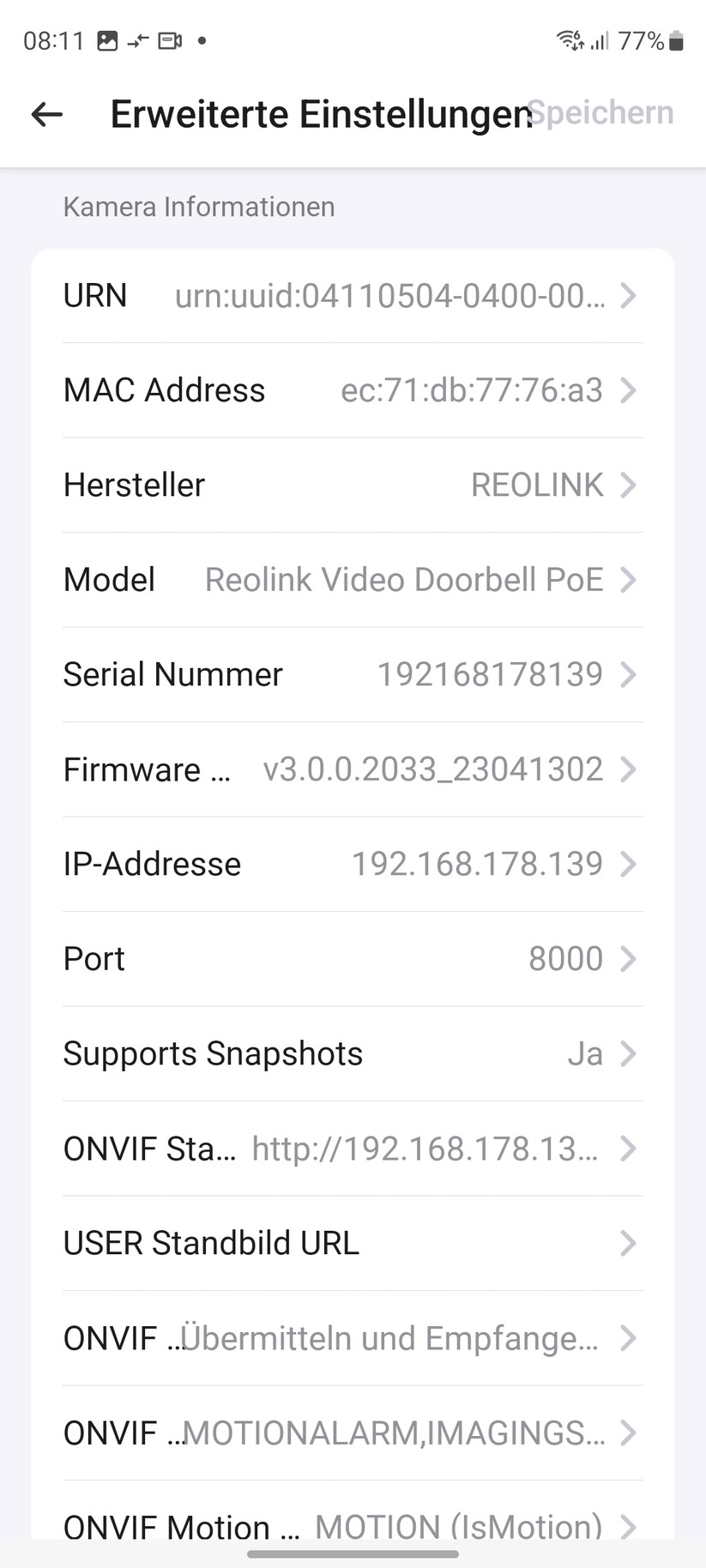 Reolink Video Doorbell: Mobile App und Smart-Home-Integration