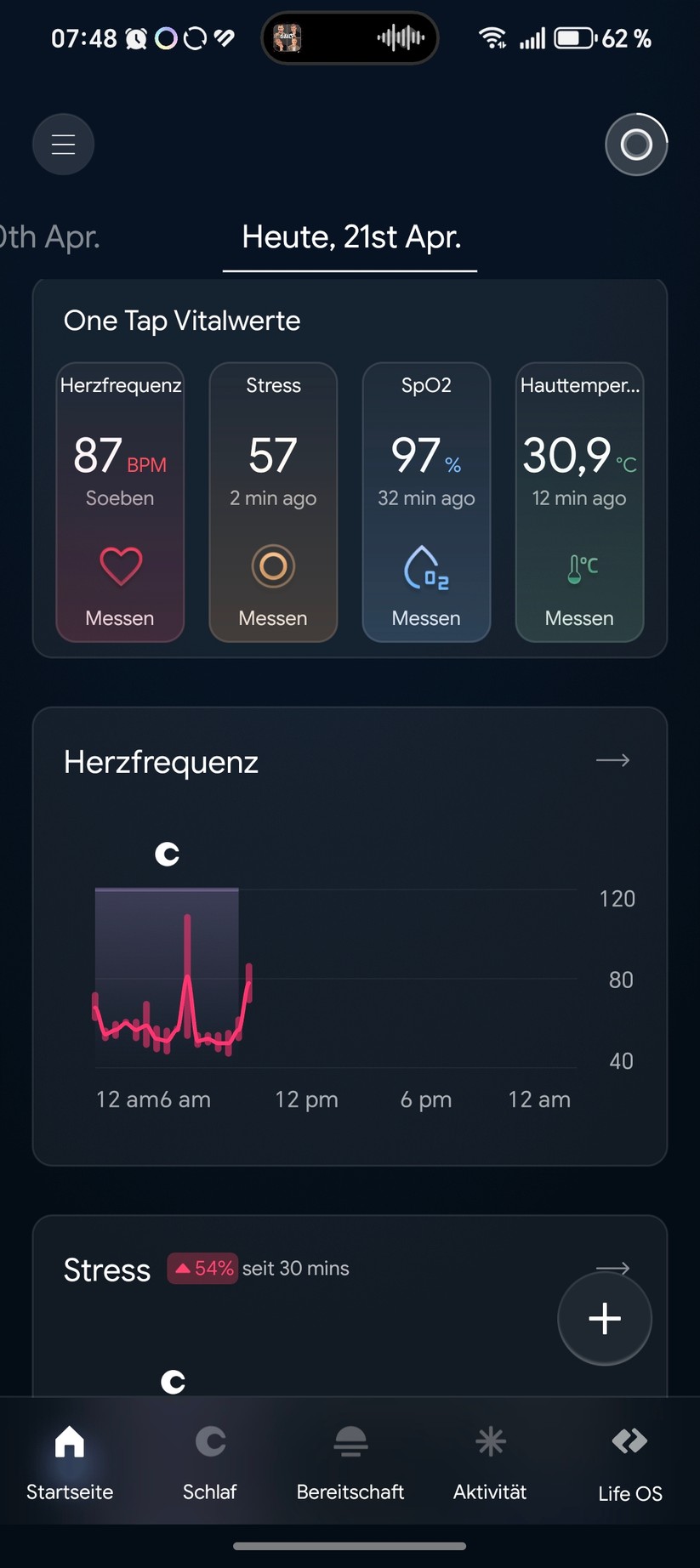 Luna Smart Ring Gen 2 - App