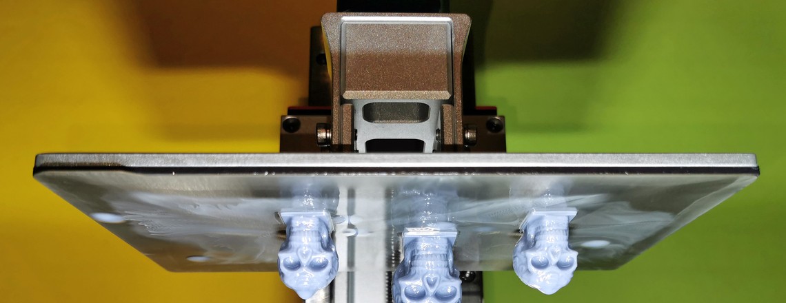 Flexible Druckauflage für SLA-Drucker