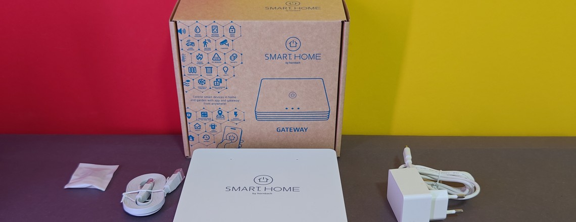 Smart Home by Hornbach Gateway V2: Zigbee, Z-Wave & Matter 