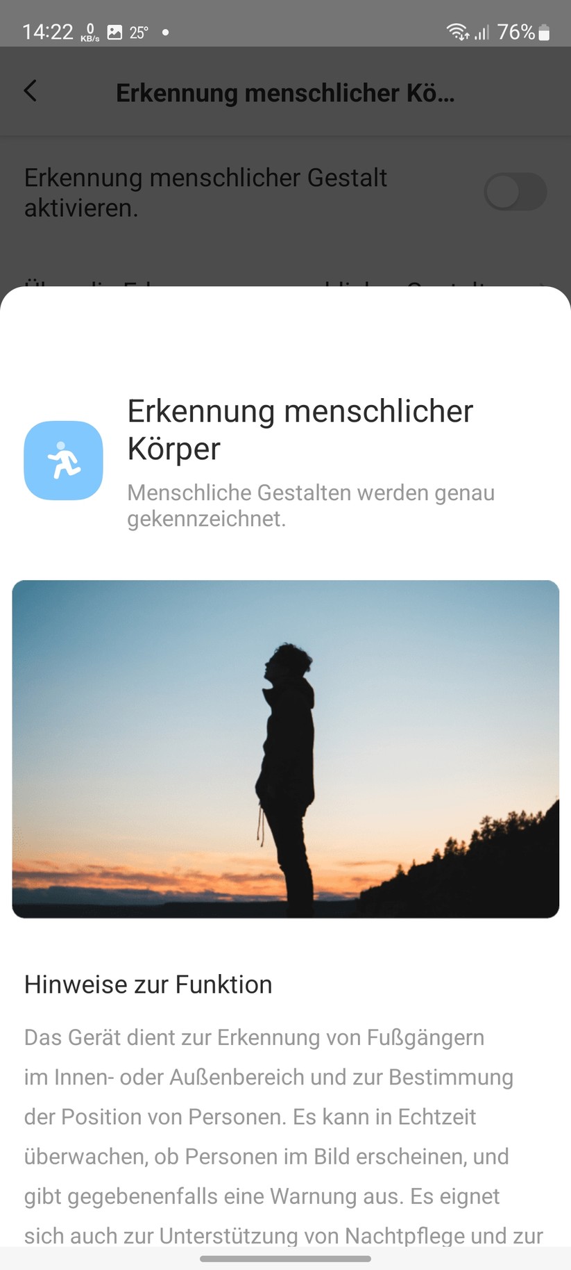 Ezviz C6 2K+: Einstellungen