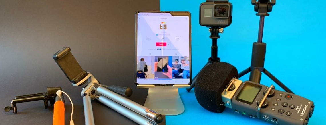 Tiktok-Star werden: Film-Zubehör fürs Smartphone