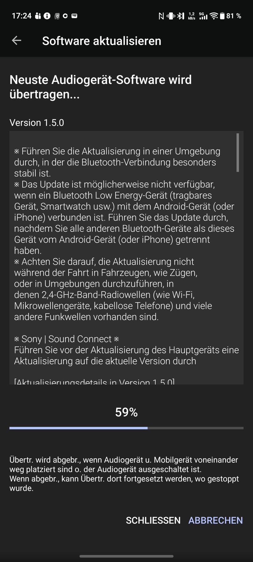 Sony 1000XM6 Screenshot