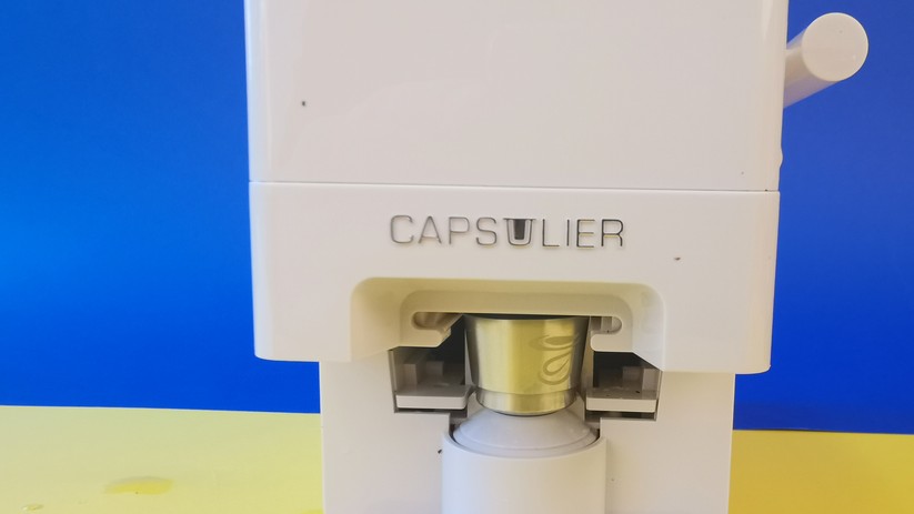 Der Capsulier Lite in Aktion. 