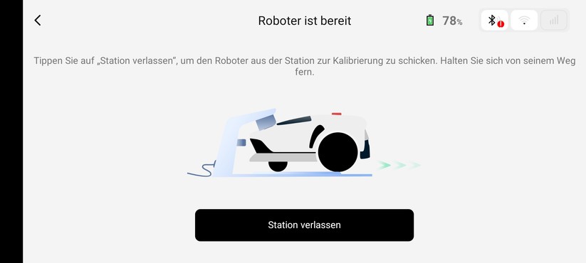 Mova 1000 – Einrichtung