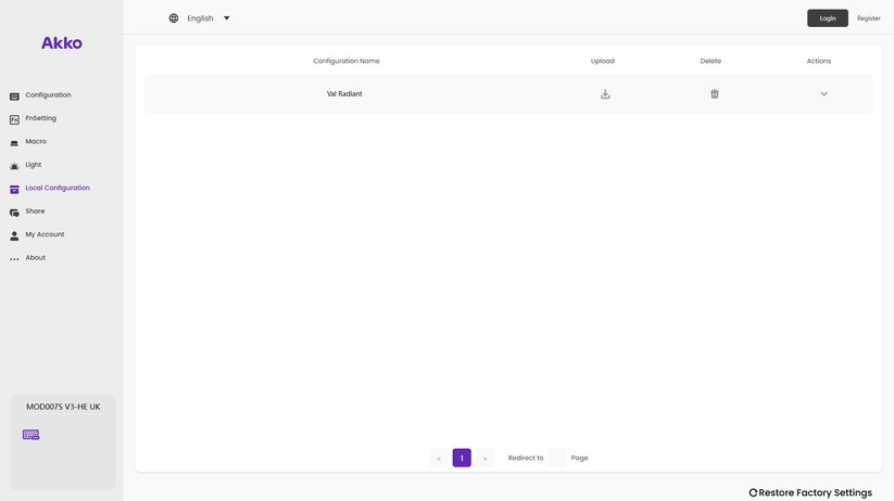 Akkogear Mod 007 HE Year of Dragon - Bilder App 
