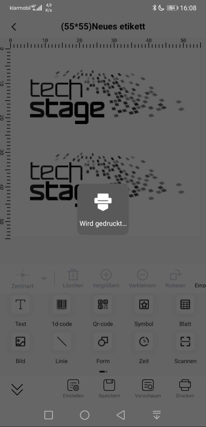 Etikettendrucker App