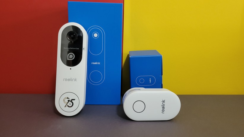 Reolink Video Doorbell Battery: Video-Türklingel mit Kopf-bis-Fuß-Ansicht und dank Reolink Home Hub integrierbar in kompatible Smart-Home-Systeme wie Home Assistant