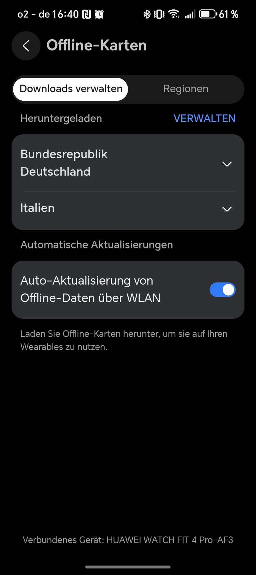 Huawei Watch Fit 4 Pro - App