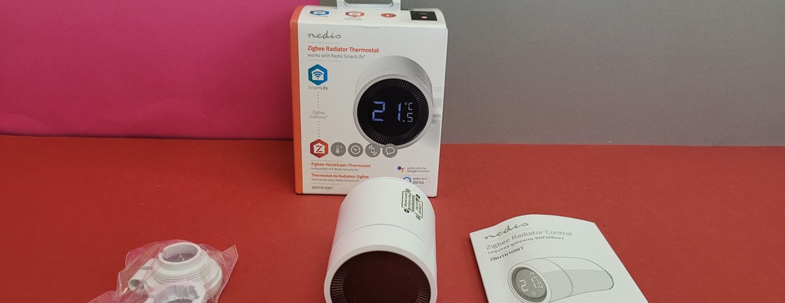 Nedis Zigbee Heizkörperthermsotat ZBHTR10WT