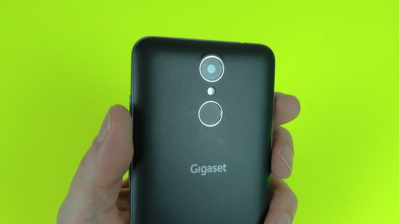 Ein Fingerabdruckscanner ist in der Preisklasse des GS160 selten zu finden.