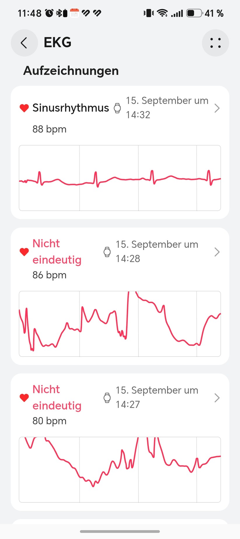 Huawei Watch D3: Health App