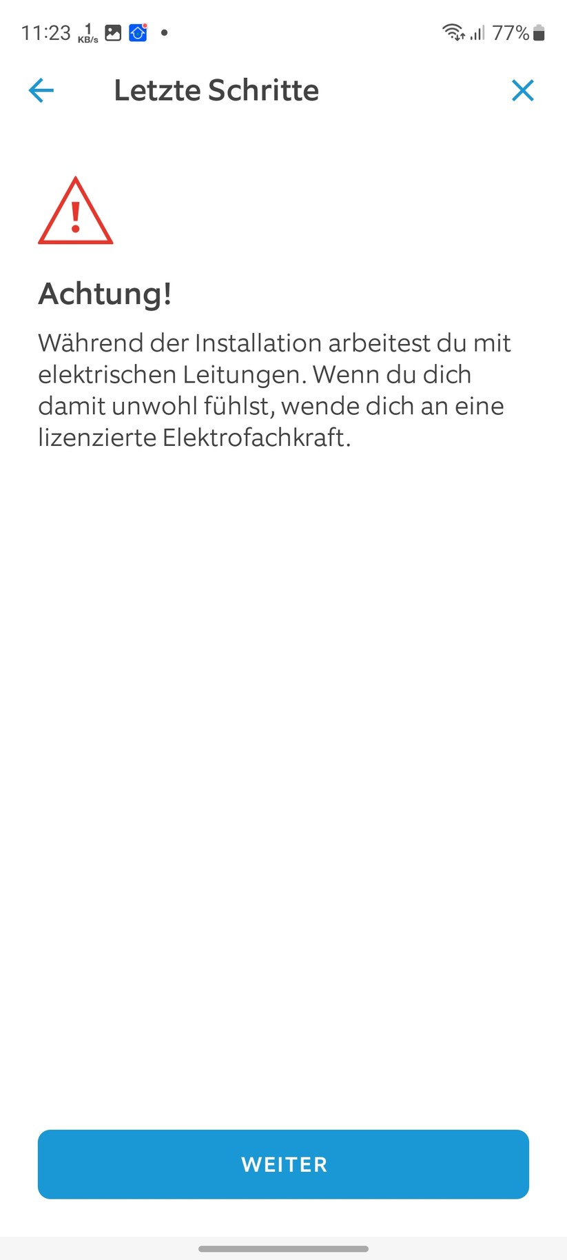 Ring Intercom: Einrichtung