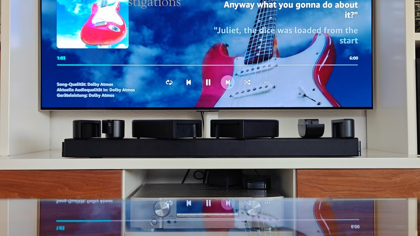 JBL Bar 1300MK2: 29 Lautsprecher, 2.470 Watt und abnehmbare Akku-Rears versprechen echtes 11.1.4-Kino-Feeling.