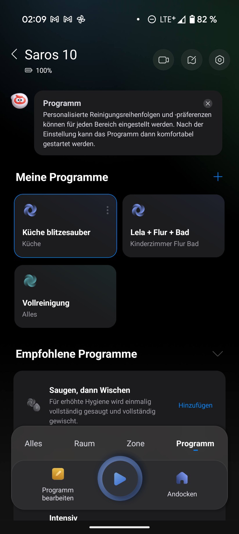 Roborock Saros 10 Screenshot