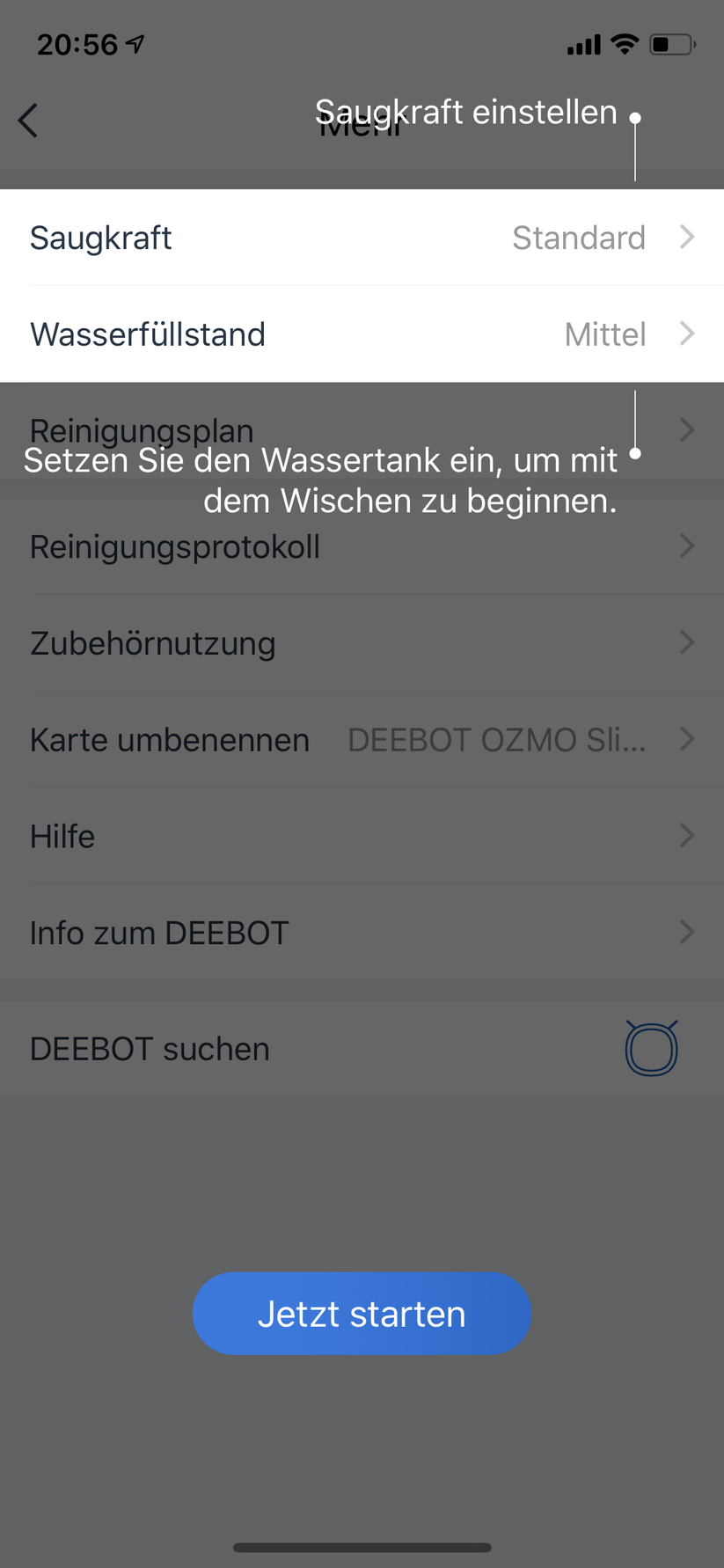 Ein Einführungsprogramm zeigt die wichtigsten Inhalte und Funktionen