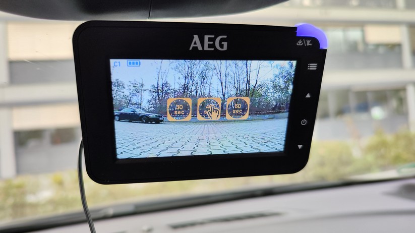 AEG Solar Rückfahrkamera-System RV4.3