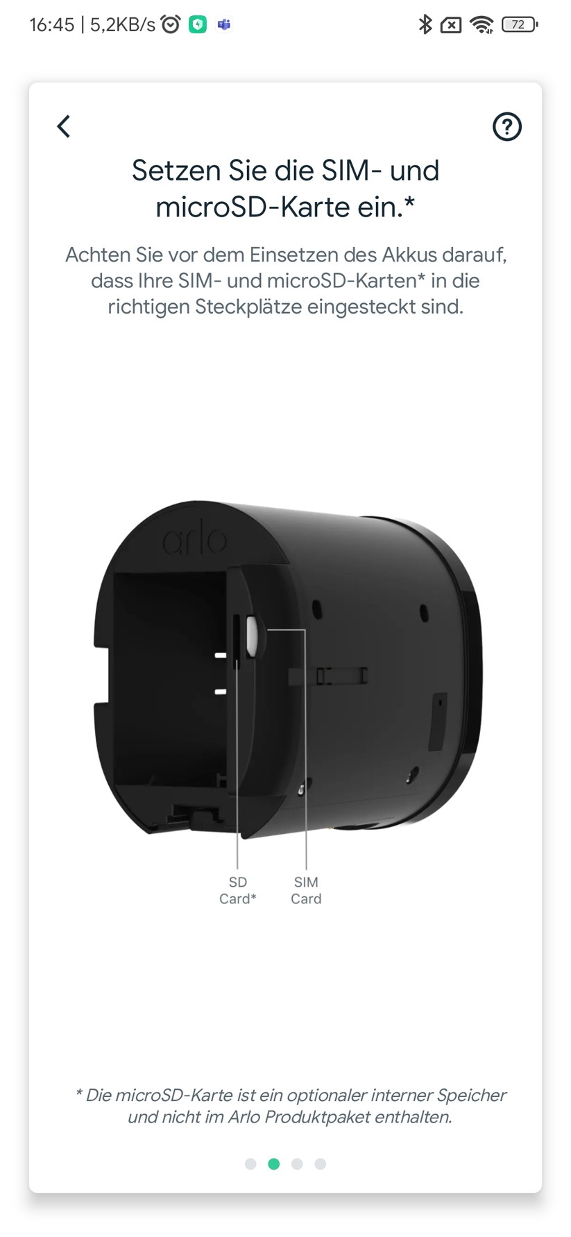 Arlo Go 2: Einrichtung