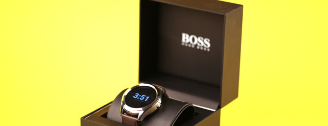 Smartwatch von Hugo Boss im Test: massives Schmuckstück