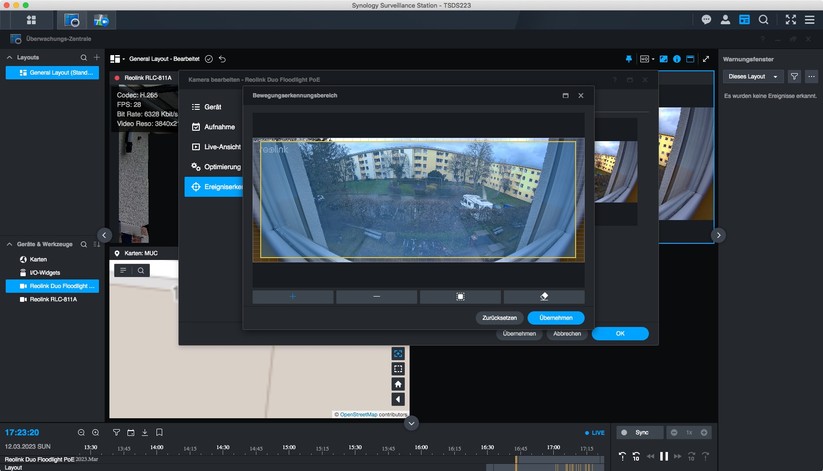 Synology Surveillance Station: Überwachungskameras konfigurieren
