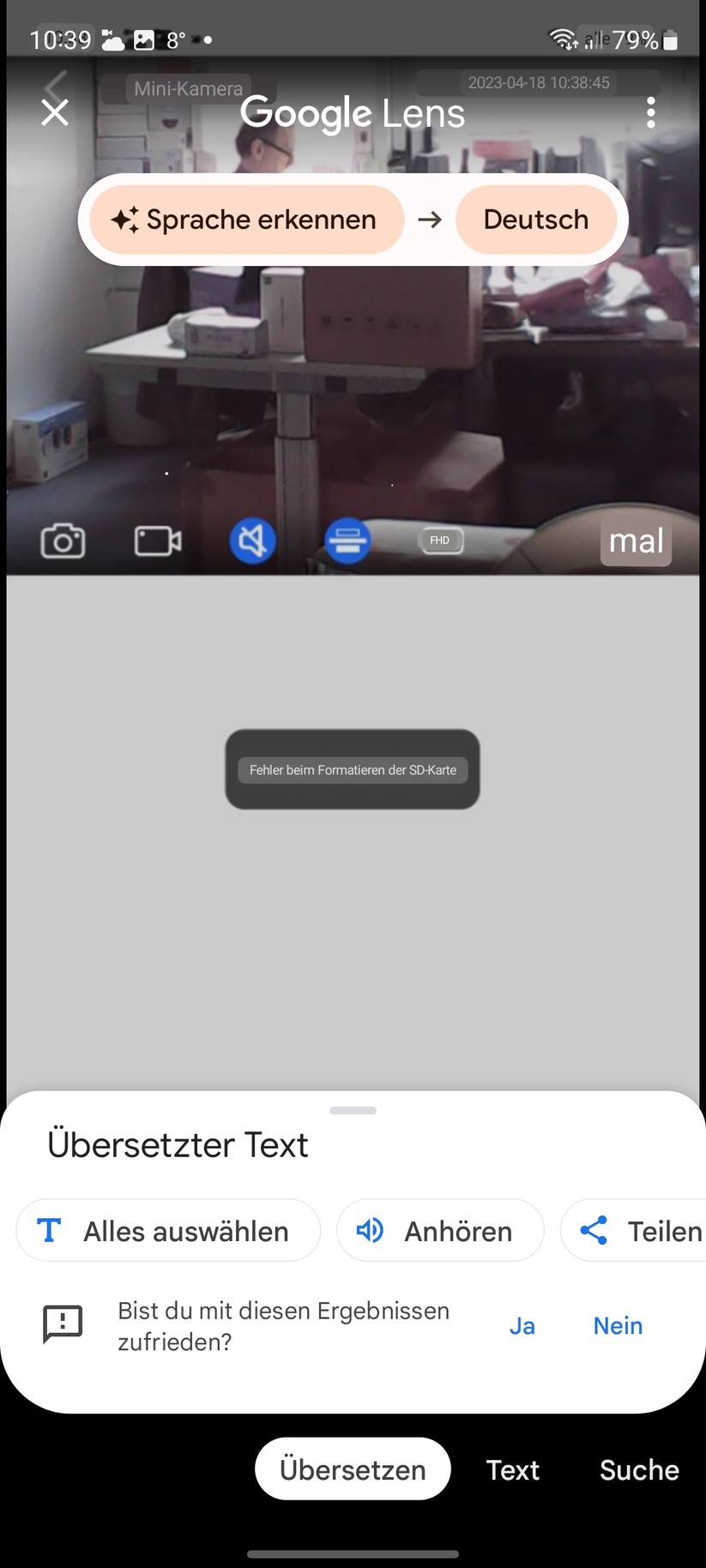 PTZ-Kamera für Lampenfassung E27: App, Nachtsicht, WLAN