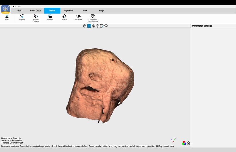 Revopoint Mini Scanergebnisse