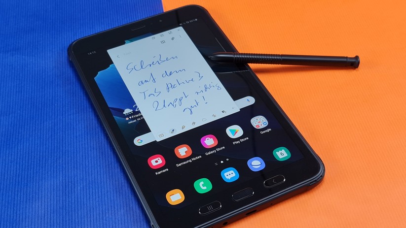 Das Galaxy Tab Active 3 bietet weitestgehend die gleichen Stylus-Features wie im viel teureren Galaxy Tab S7+