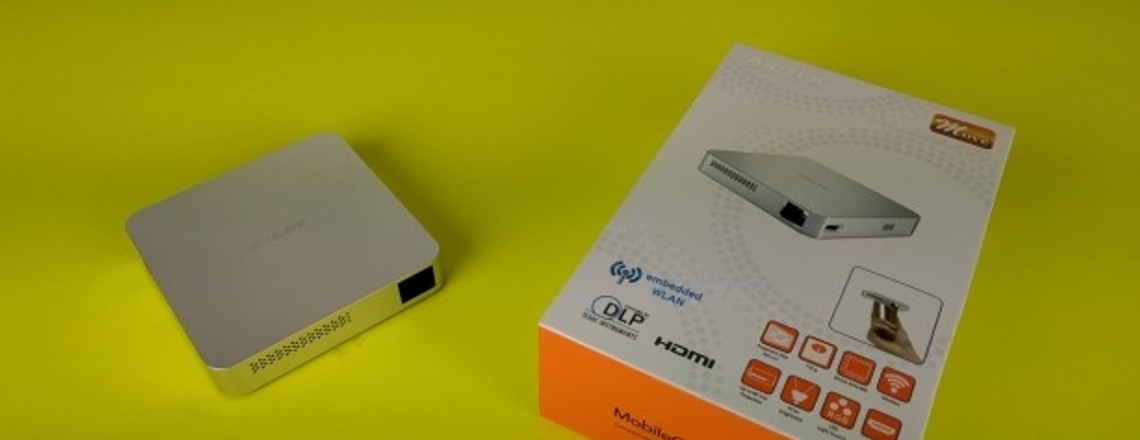 Aiptek Mobilecinema i70 Test: Beamer für die Hosentasche
