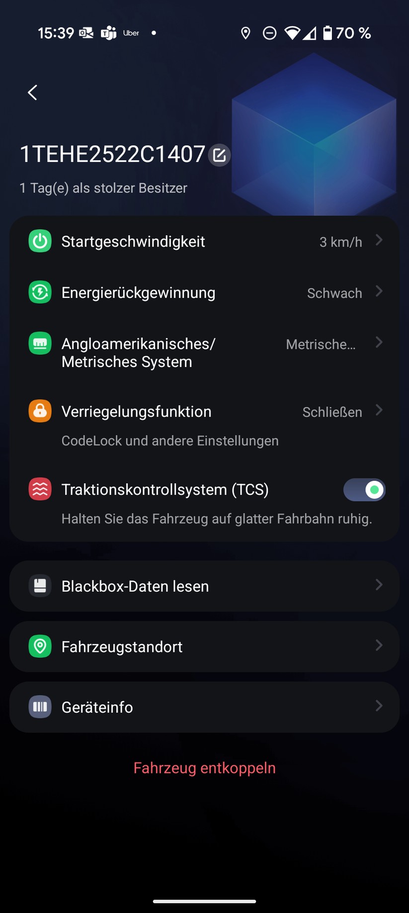 Segway Ninebot E3 Pro Screenshot