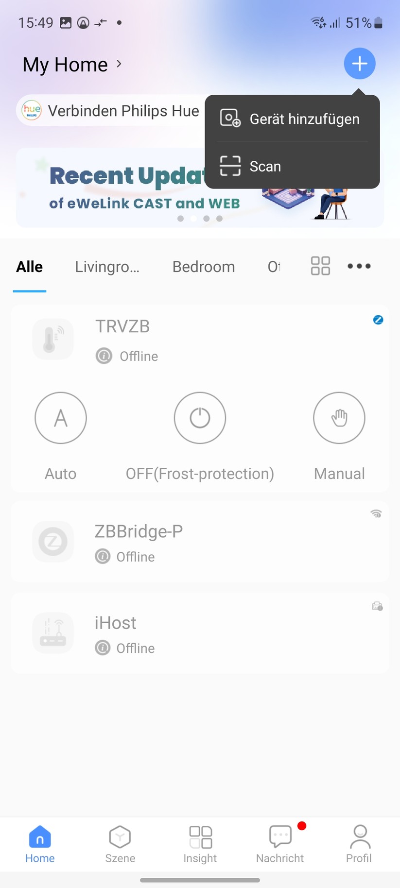 Sonoff Slim Cam: Einrichtung & Einstellungen