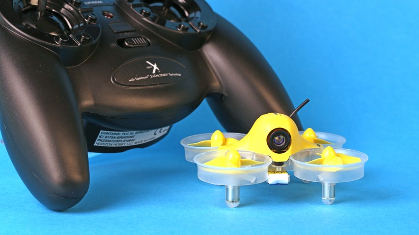 Der Inductrix FPV ist für Einsteiger und Profis geeignet.