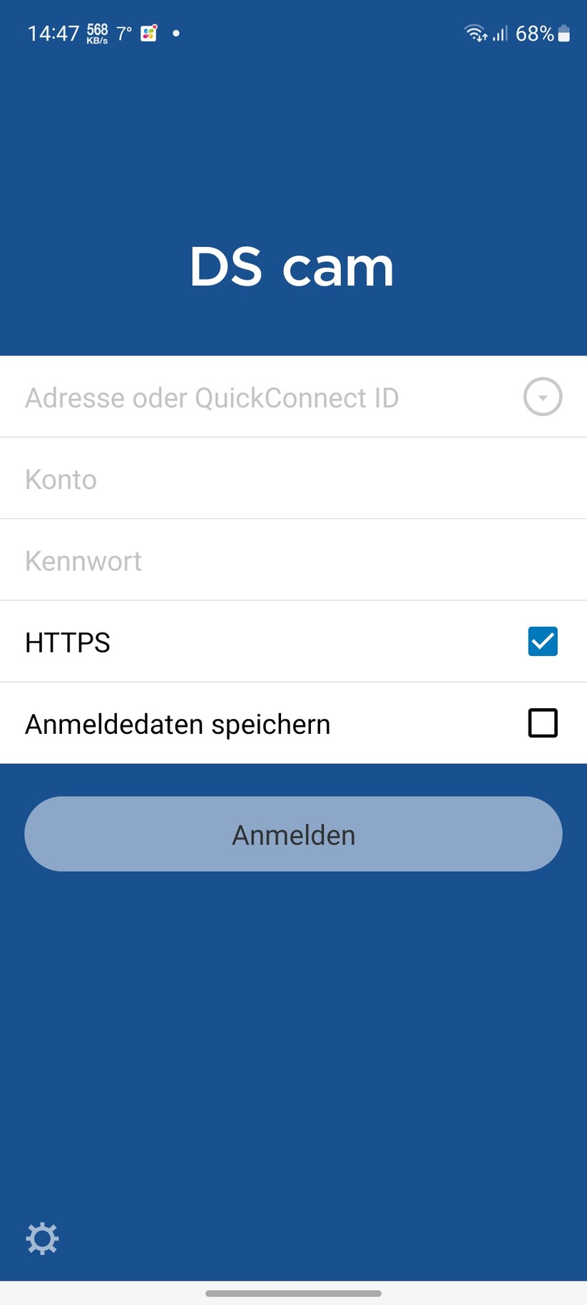 Mobile App Synology DS Cam