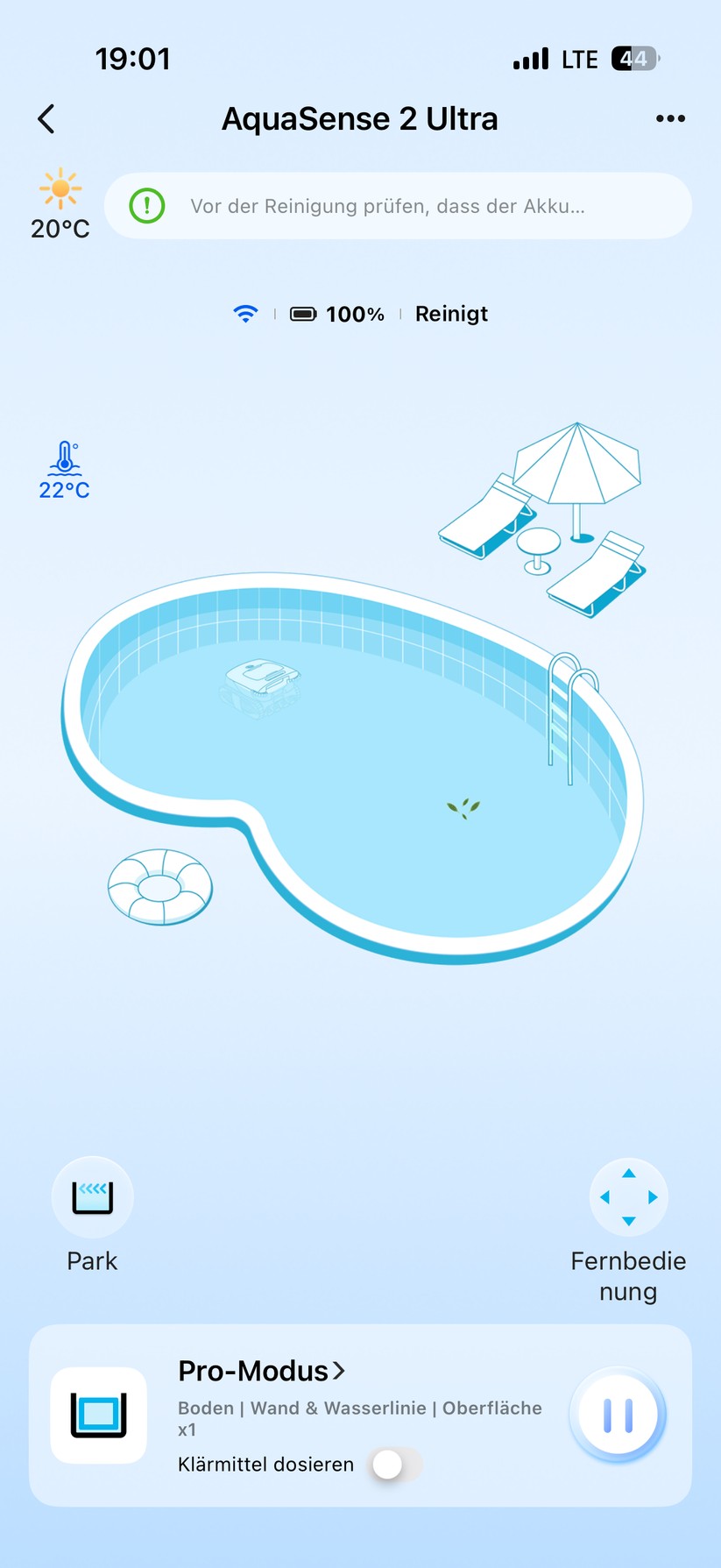 Beatbot Aquasense 2 Ultra - Bilder App 