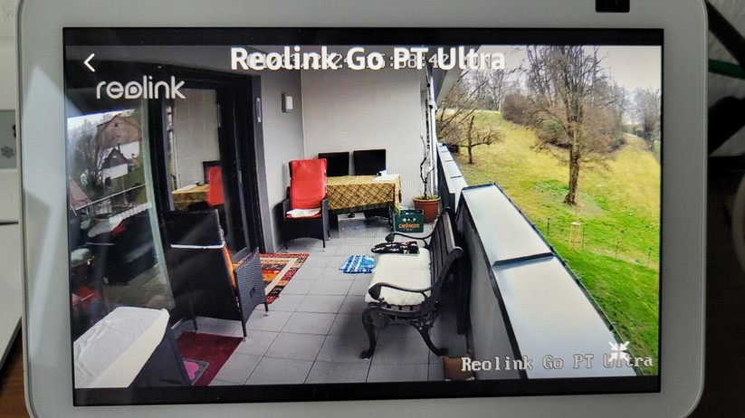 Reolink Go PT Ultra: Livestream auf Amazon Show