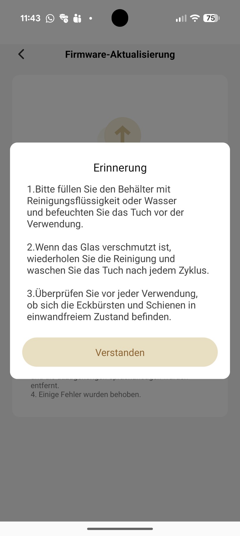 Dreame C1 – App & Einrichtung