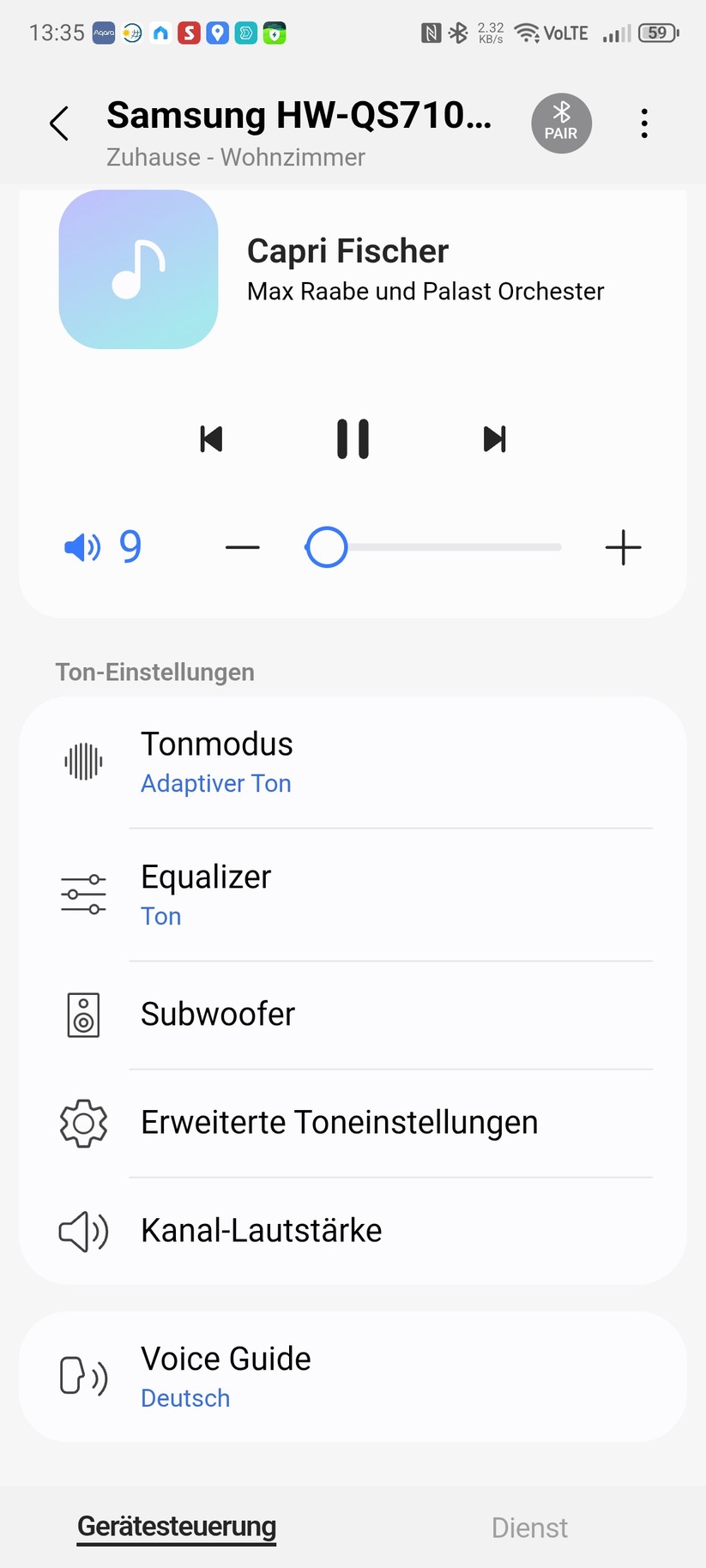 Samsung HW-QS700F: Einrichtung und Konfiguration mit Smartthings-App