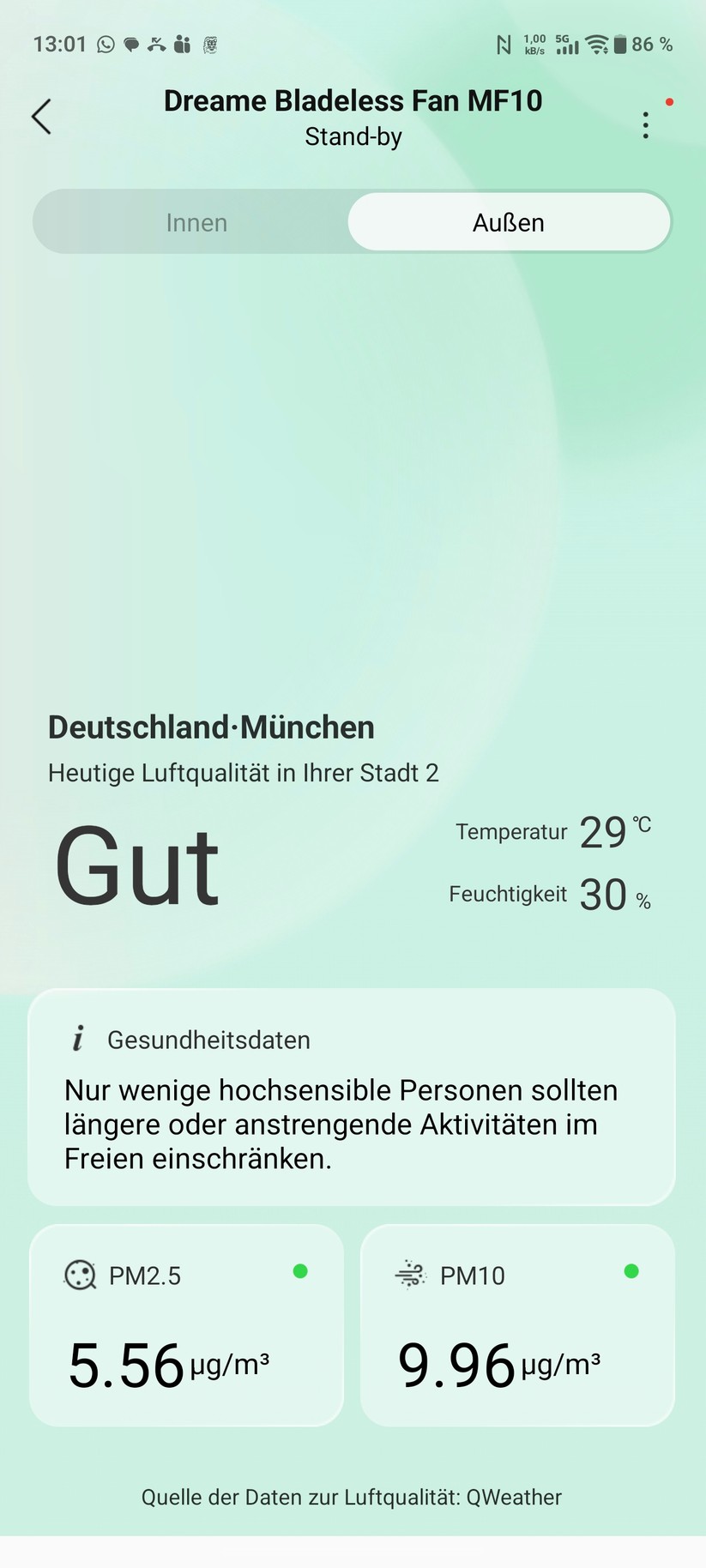 Dreame MF10 Screenshot
