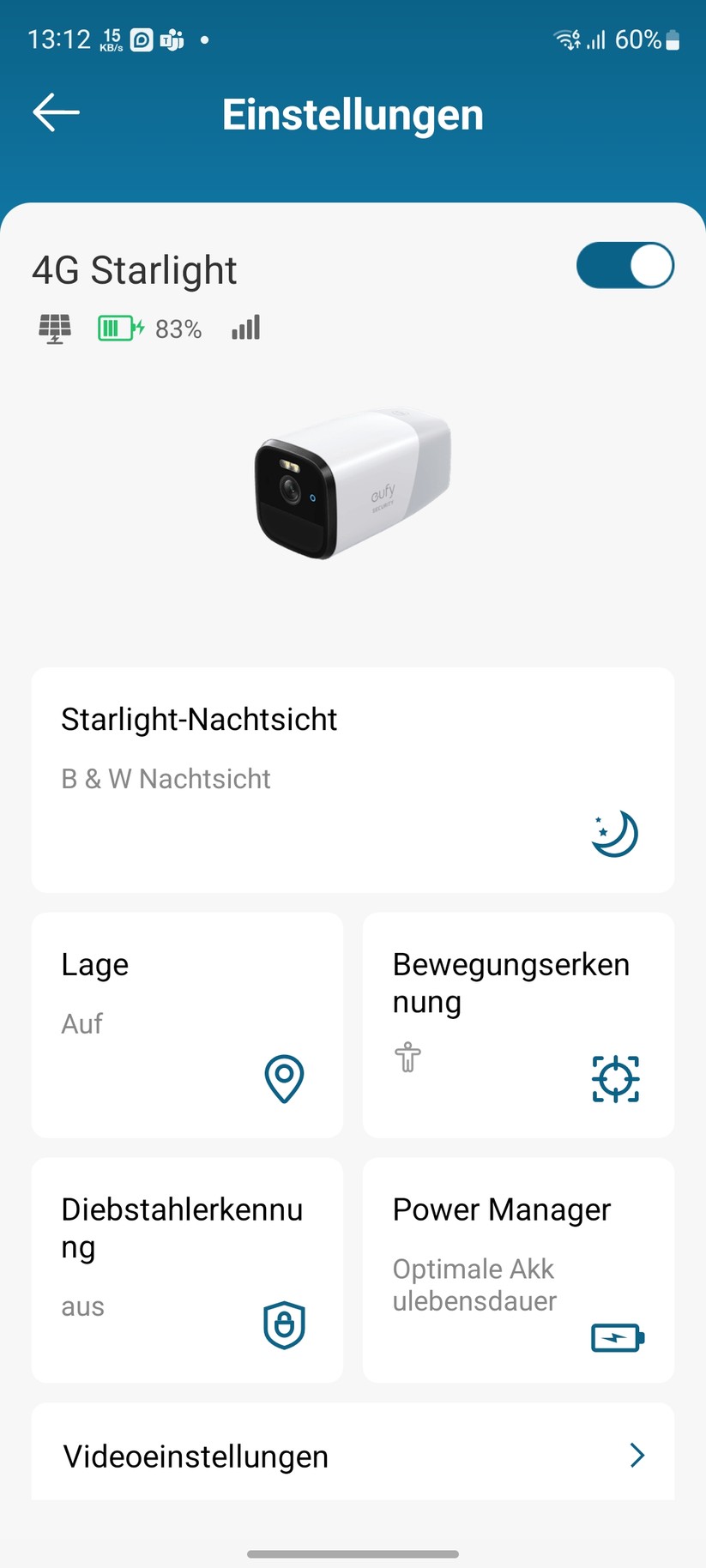 Eufy 4G LTE Starlight