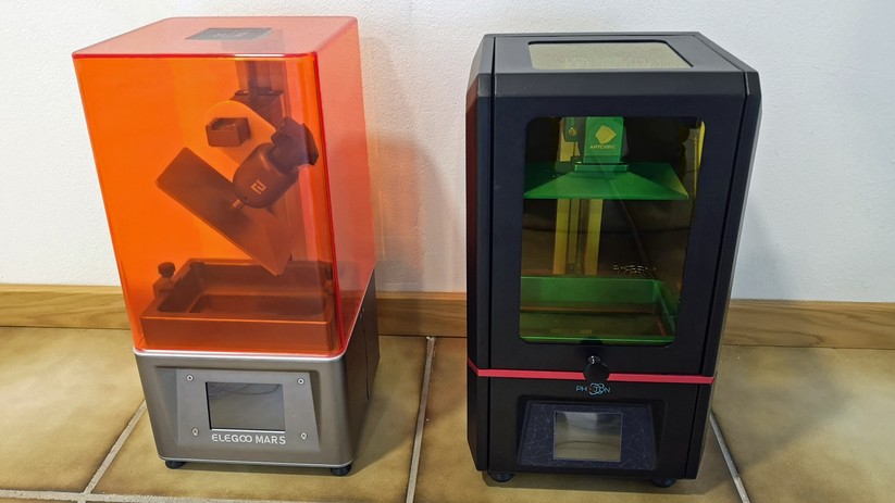 Elegoo Mars und Anycubic Photon sind hochwertiger als der niedrige Preis vermuten lässt.