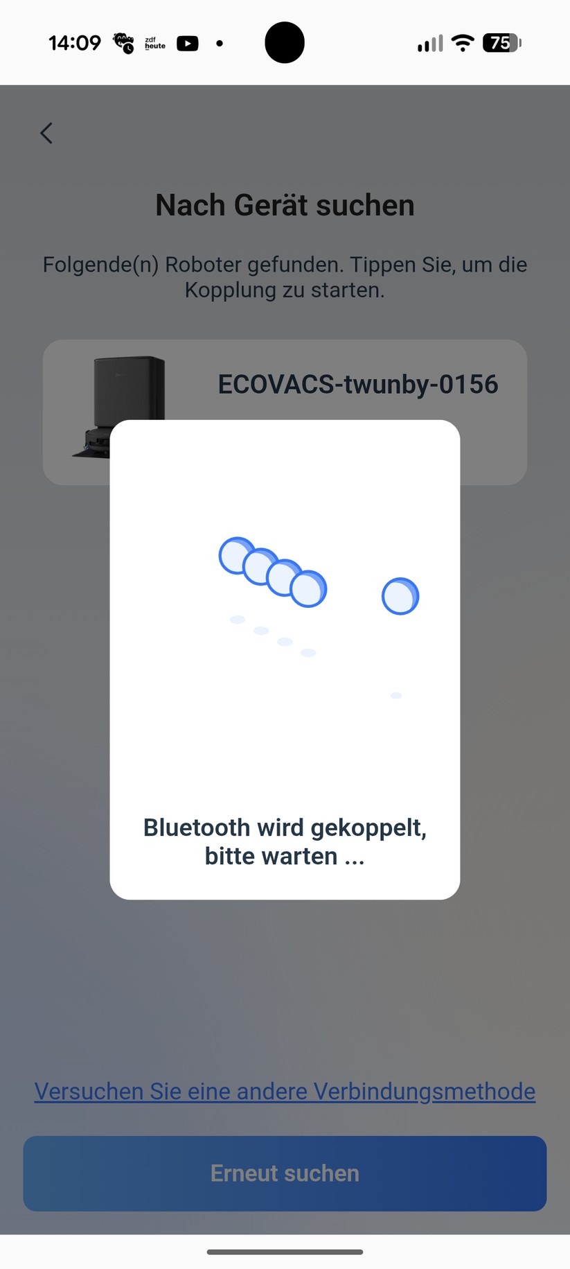 Ecovacs T90 Pro Omni – App & Einrichtung