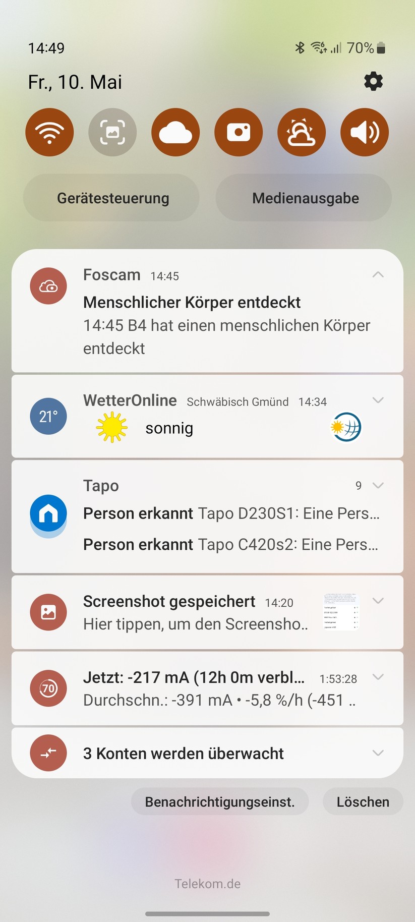 Foscam B4: Einstellungen