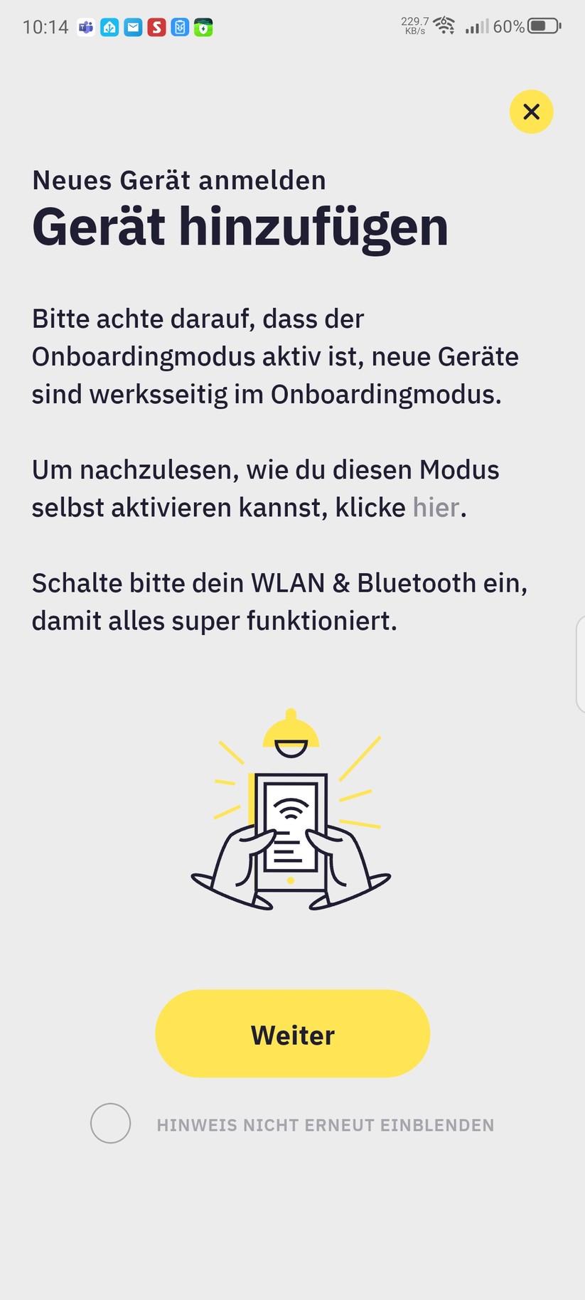 Klyqa Air Klyna S: App