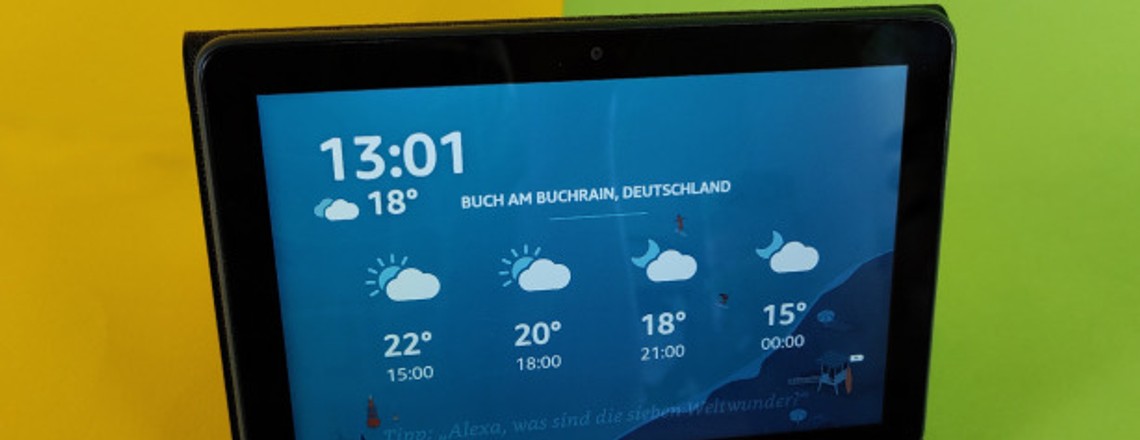 Amazon Fire HD 8 Plus im Test: Kabelloses Echo Show