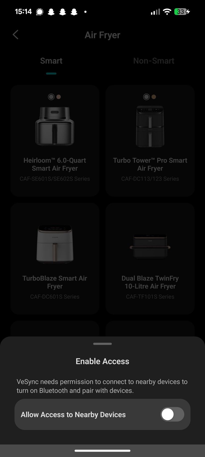 Cosori Turbo Tower Pro Smart – Einrichtung & App