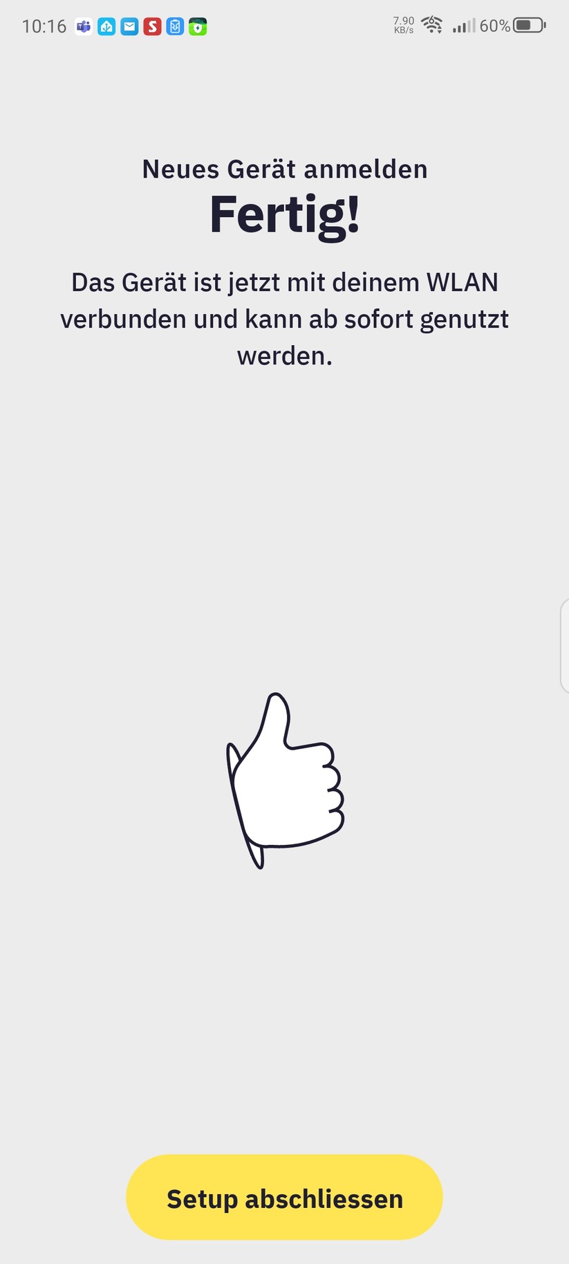 Klyqa Air Klyna S: App