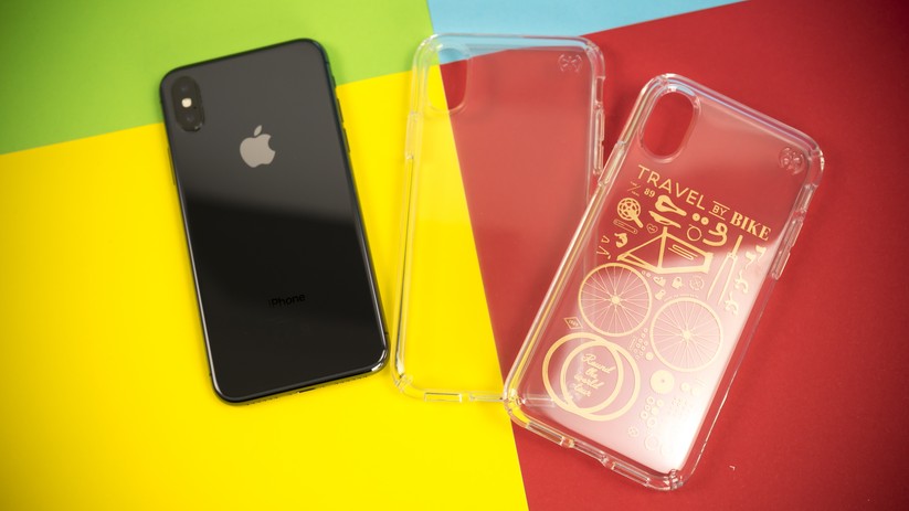 iPhone X: Speck Presidio Clear und Presidio Clear Print