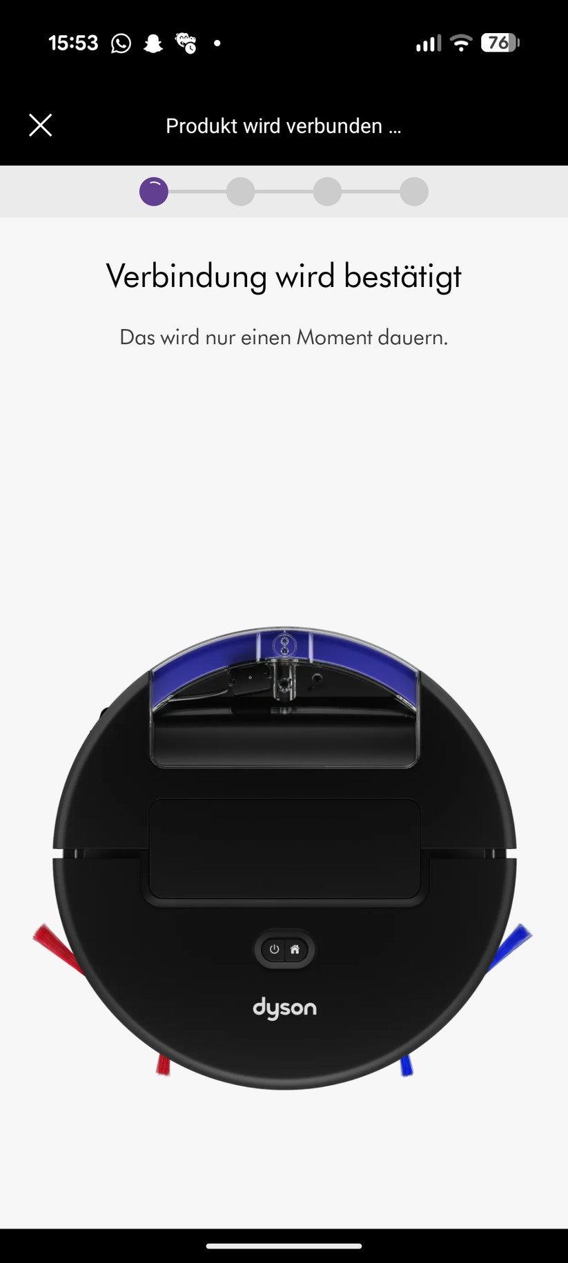 Dyson Spot + Scrub AI – App & Einrichtung