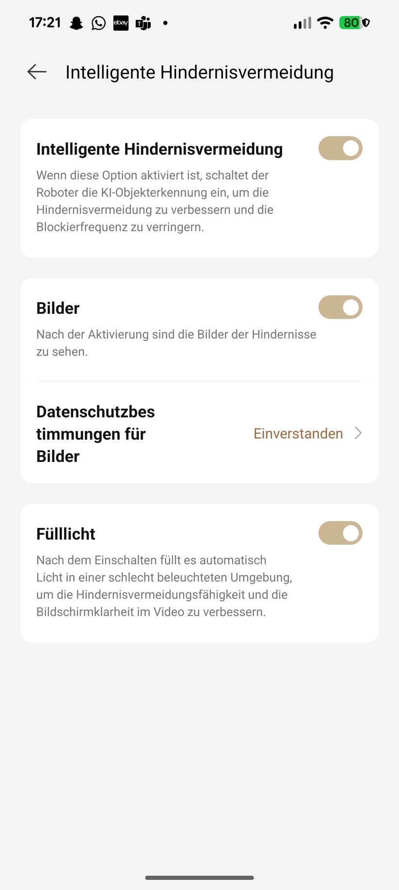 Mova V50 Ultra Complete – App