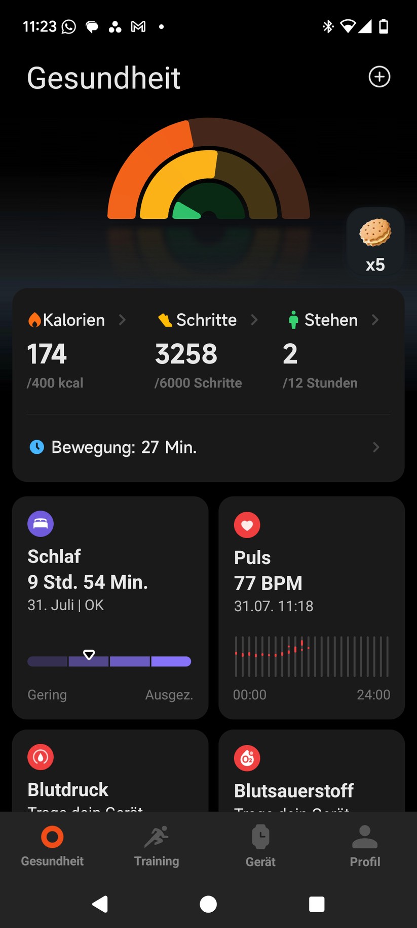 Xiaomi Smart Band 10 - Bilder App 